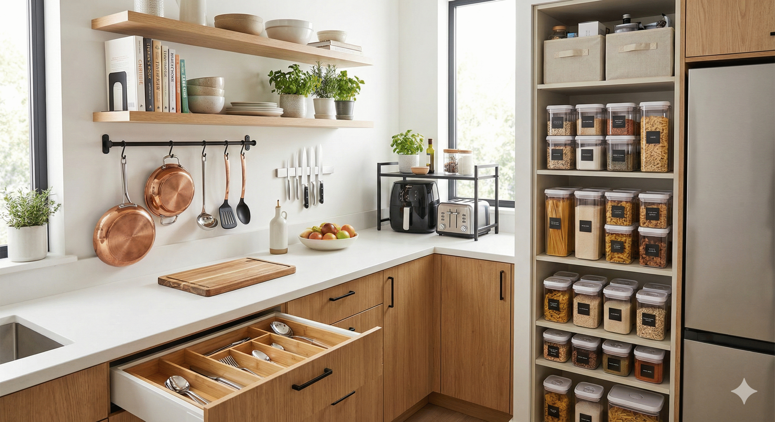 5 dicas para ganhar espaço na cozinha