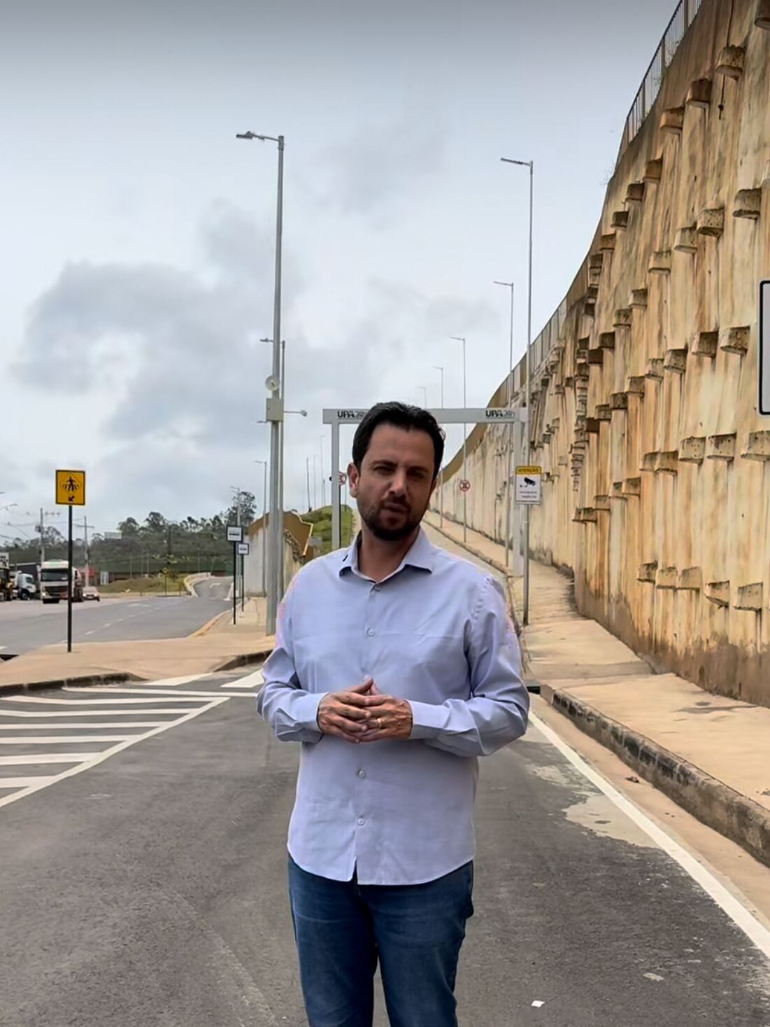 UPA São Pedro: acesso é concluído e sinalização viária é finalizada em Mariana