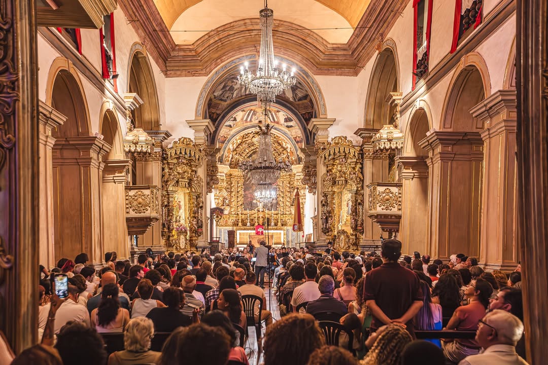 Orquestra Ouro Preto faz concerto histórico na Igreja da Sé de Mariana