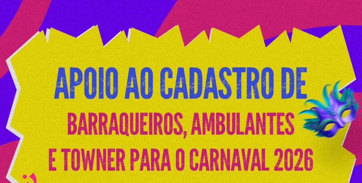 Encerra nesta sexta o prazo para cadastro de comerciantes no Carnaval 2026 de Mariana