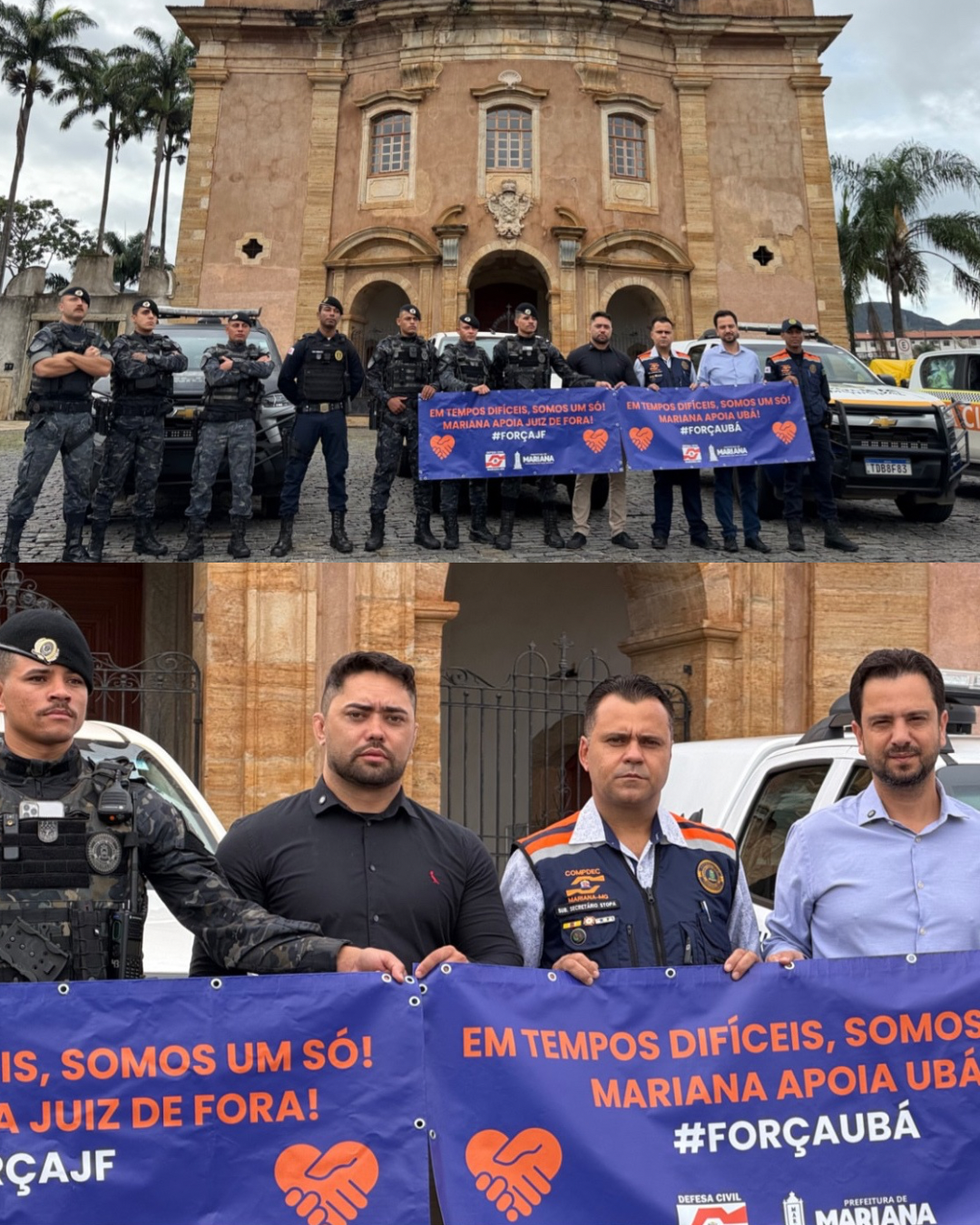 Mariana envia ajuda humanitária a Juiz de Fora e Ubá após chuva extrema na Zona da Mata