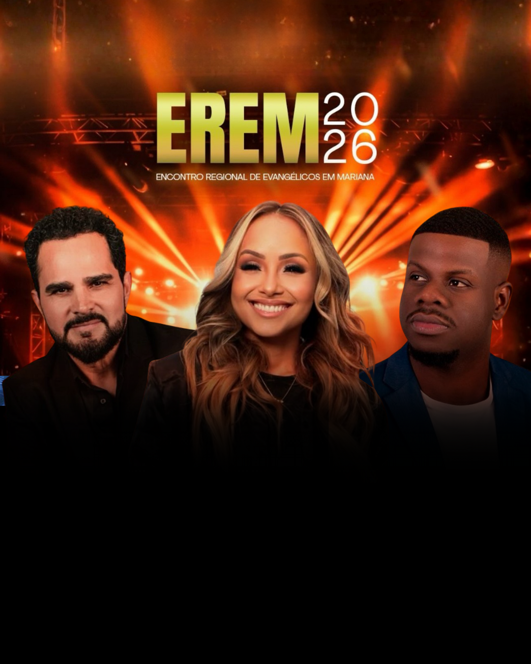 EREM 2026 terá shows de Luciano Camargo, Bruna Karla e Samuel Eleotério