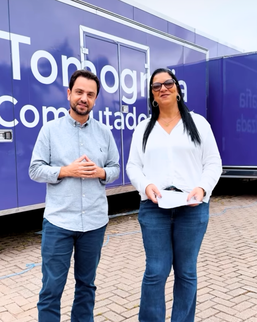 Carreta de tomografia inicia atendimentos em Mariana com previsão de 490 exames