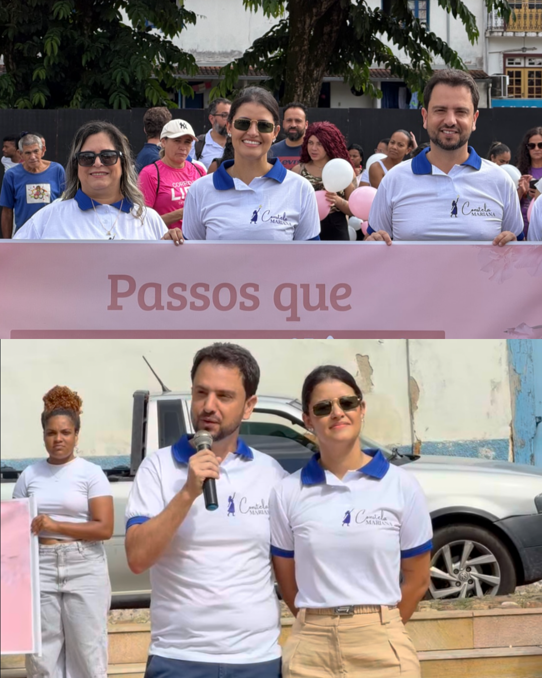 Caminhada em Mariana leva debate sobre violência contra mulheres às ruas