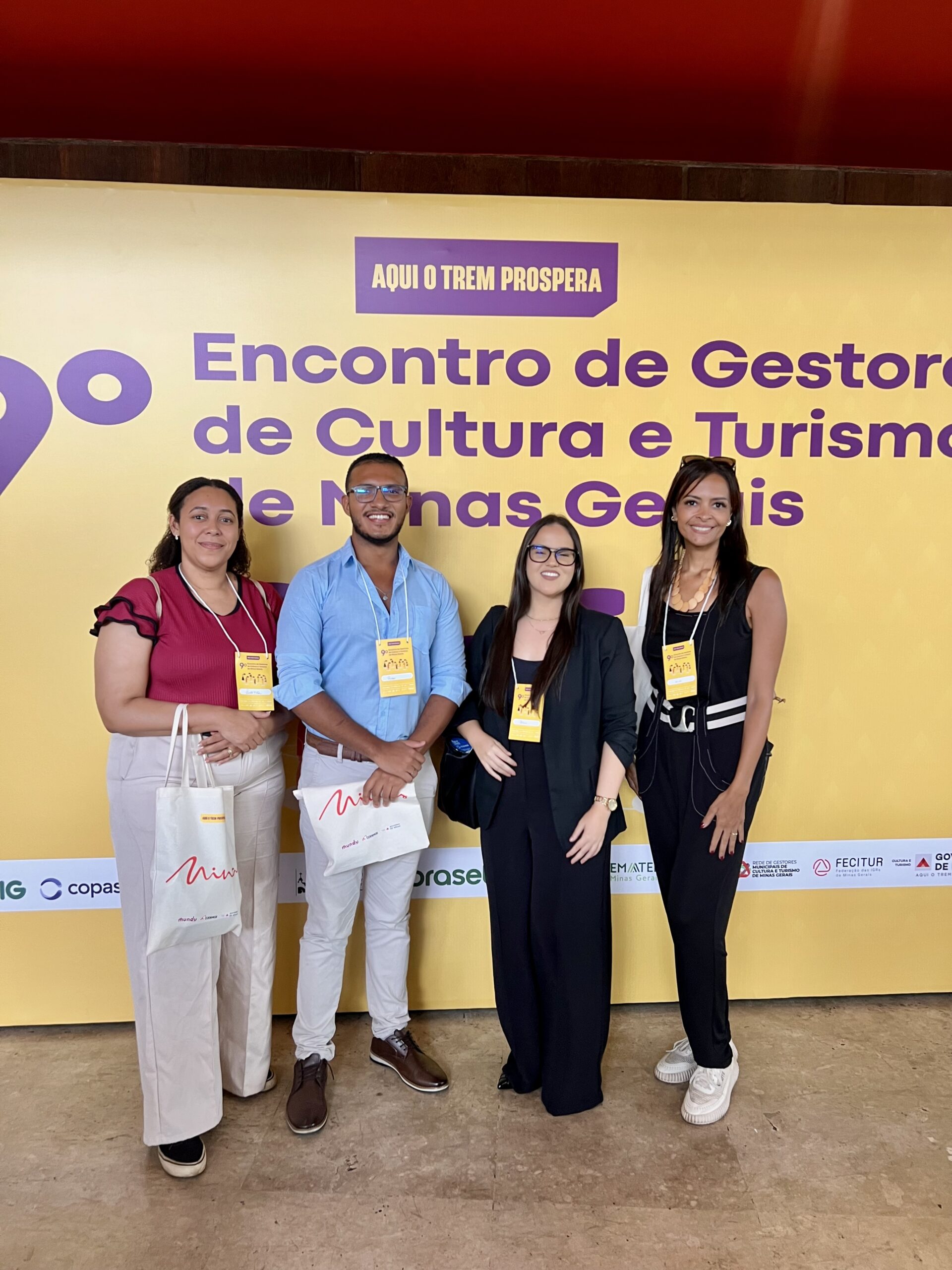 Secretaria de Patrimônio Cultural e Turismo representa Mariana em encontro estadual que debate políticas de cultura e turismo