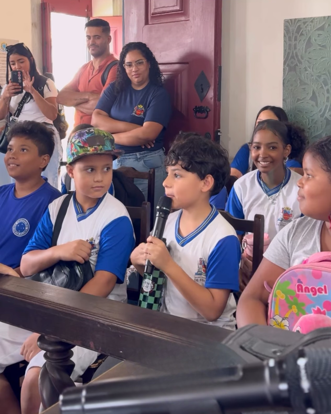 Alunos simulam atuação de vereadores em projeto Câmara Mirim