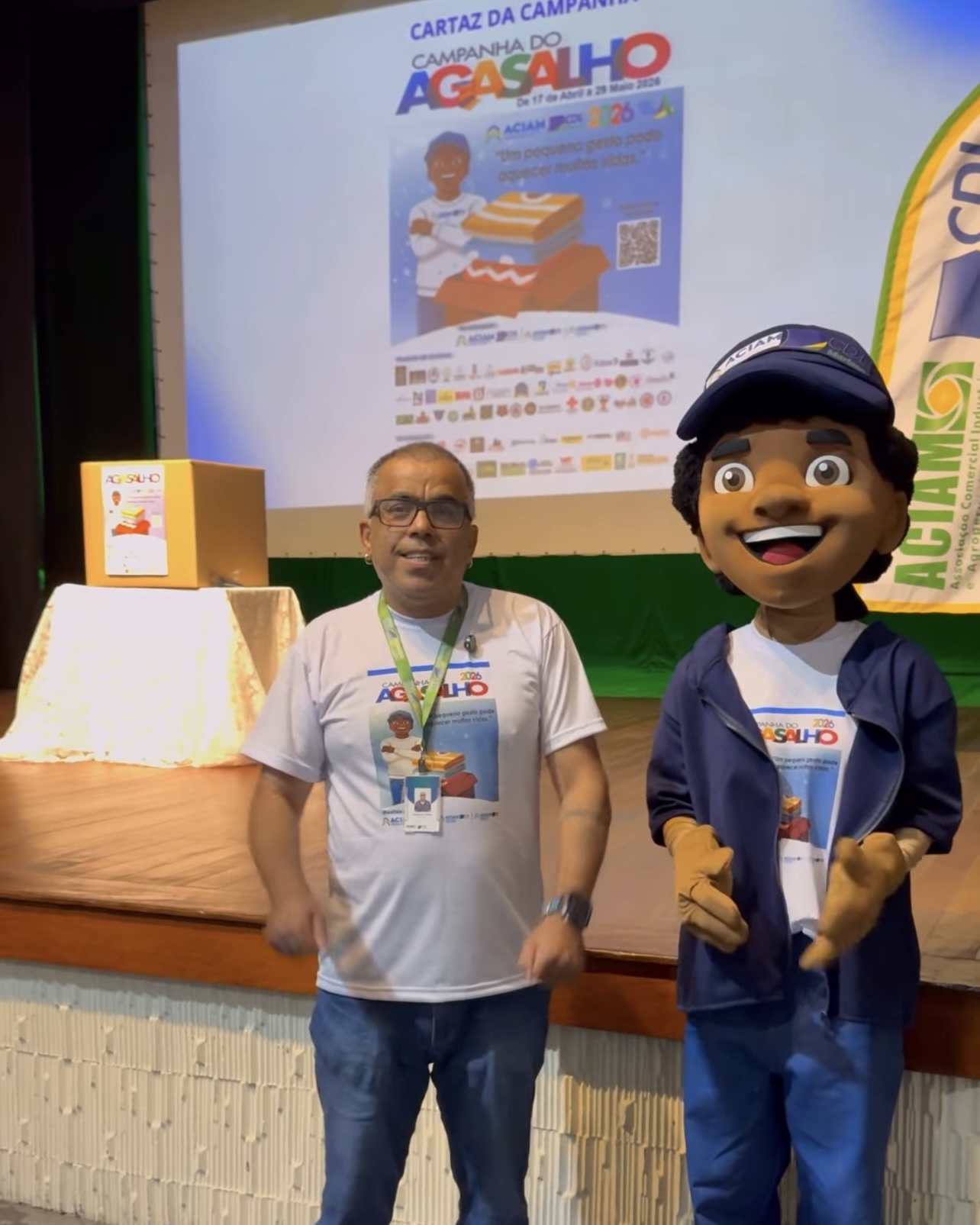 Campanha do Agasalho mobiliza doações em Mariana e segue até 29 de maio