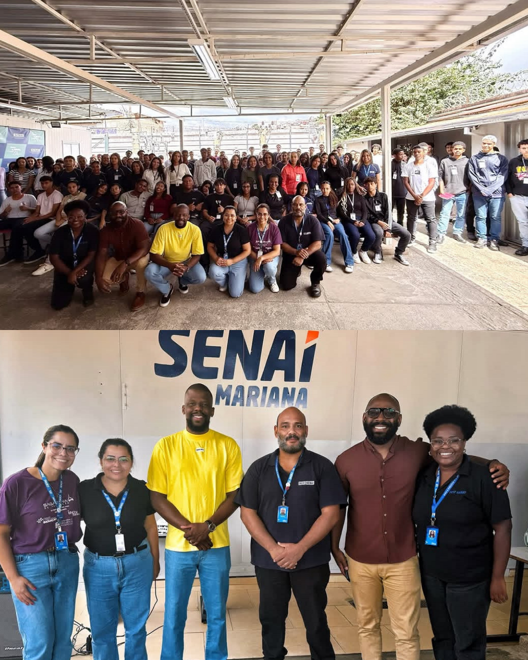 Vereador leva debate sobre feminicídio a estudantes do Senai Mariana