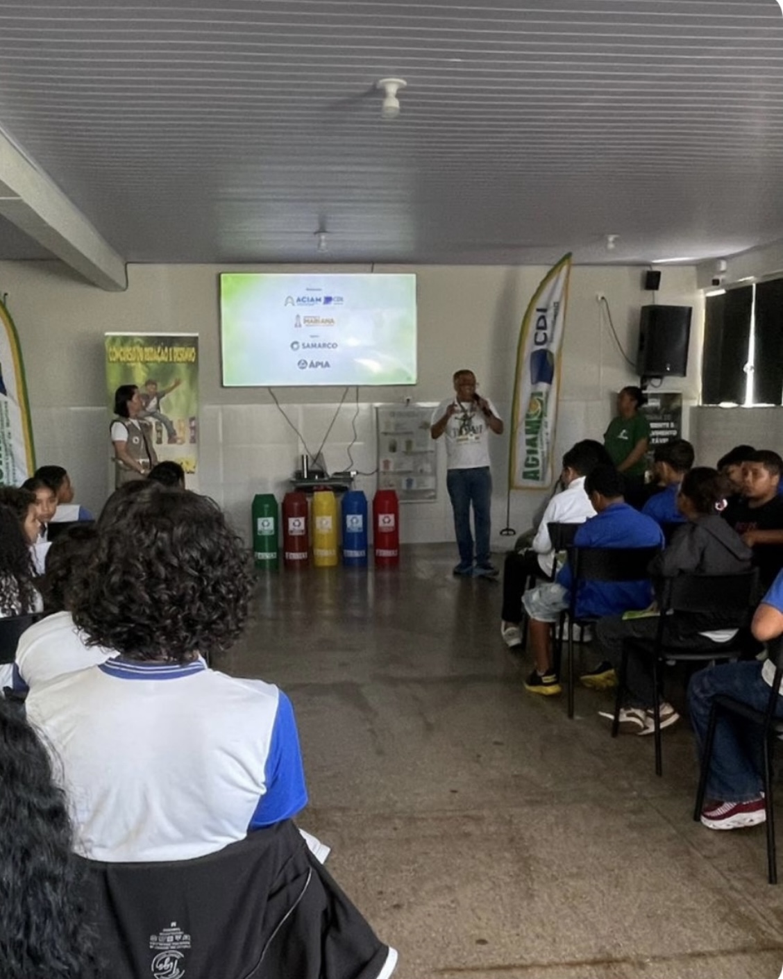 Projeto de educação ambiental inicia atividades em escola de distrito de Mariana