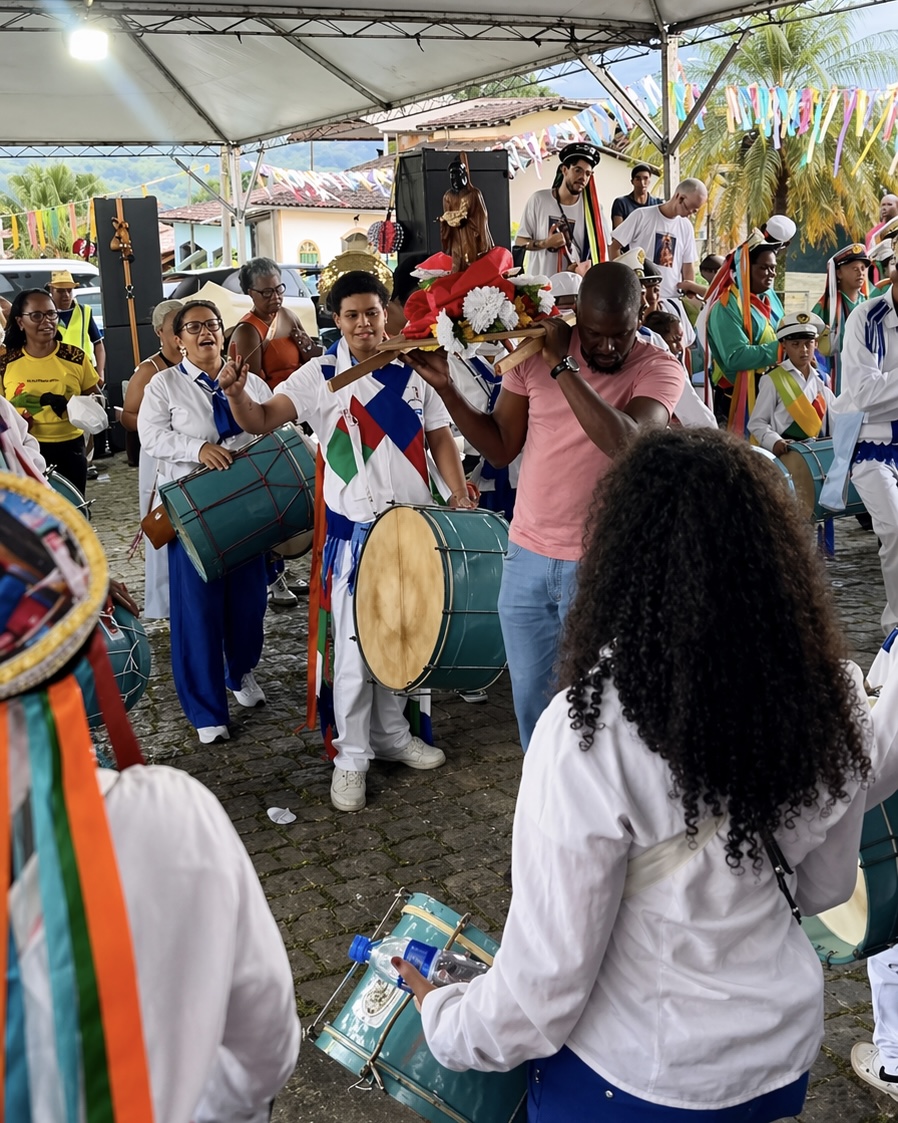 Festa de São Benedito reafirma tradição afro-brasileira na Igreja de Nossa Senhora do Rosário dos Pretos