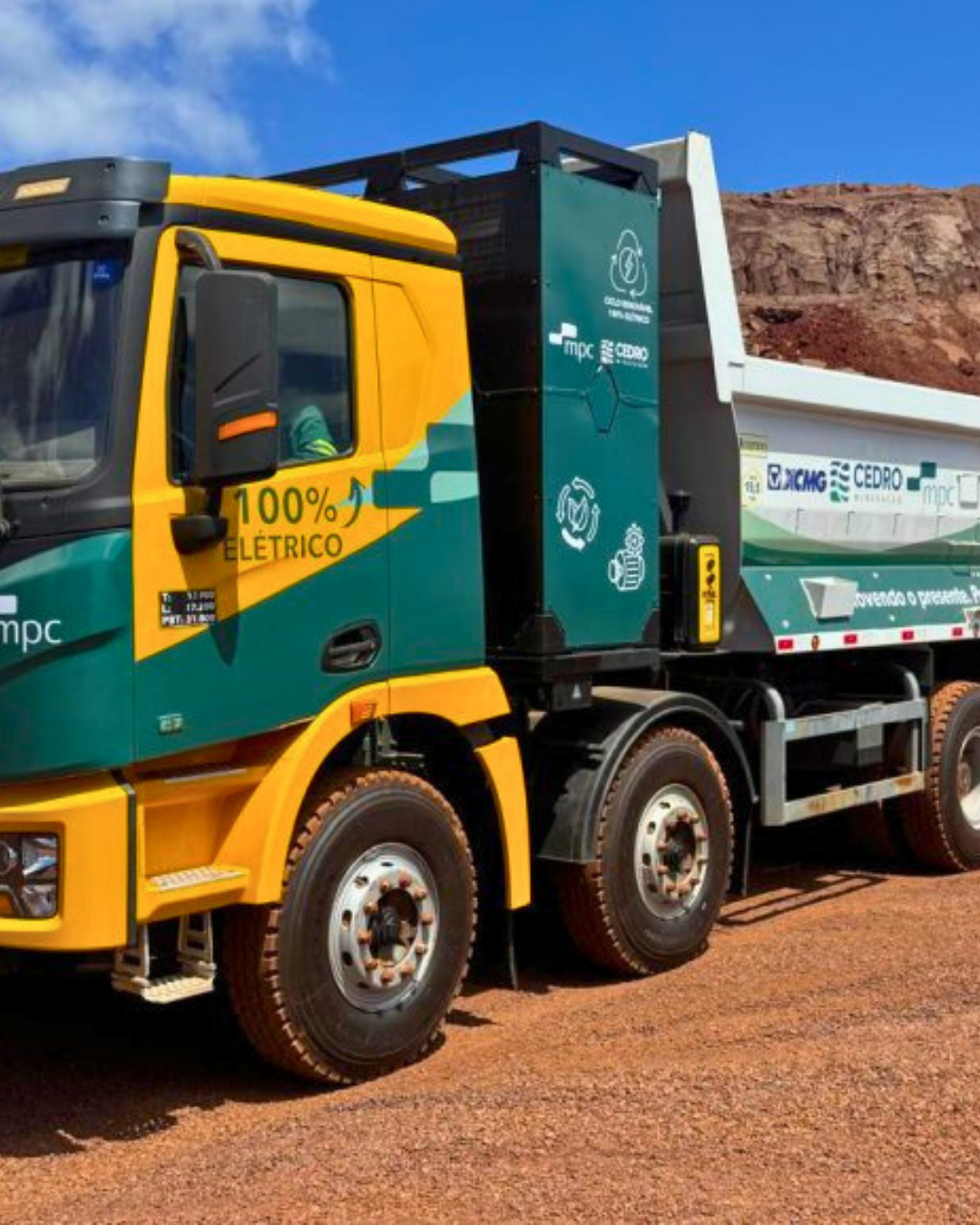 Com caminhão elétrico, Cedro avança na descarbonização e mira operação em Mariana