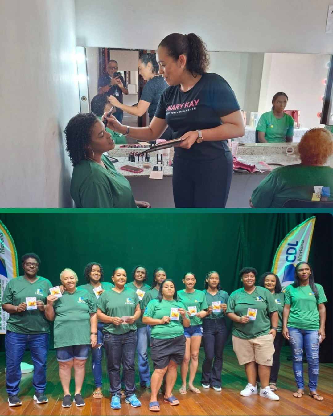 Ação da ACIAM/CDL reúne catadoras de recicláveis em atividade de valorização em Mariana