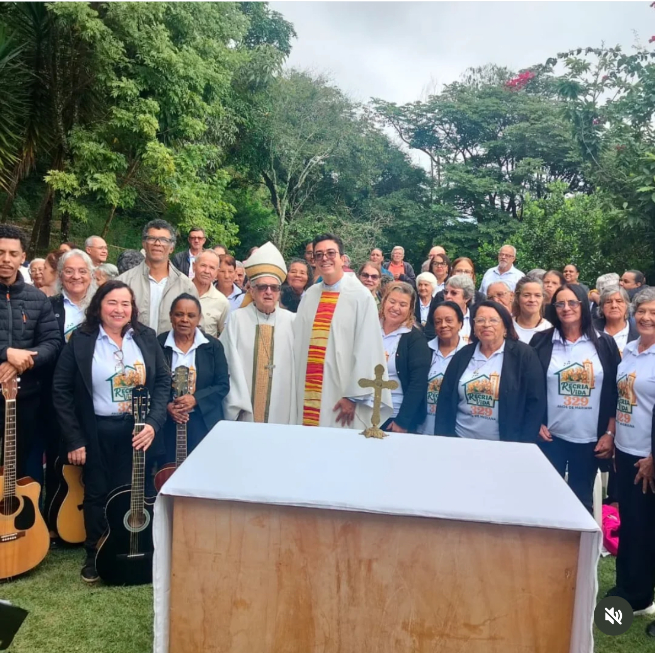 Coral do Recriavida participa de missa em memória de Dom Viçoso