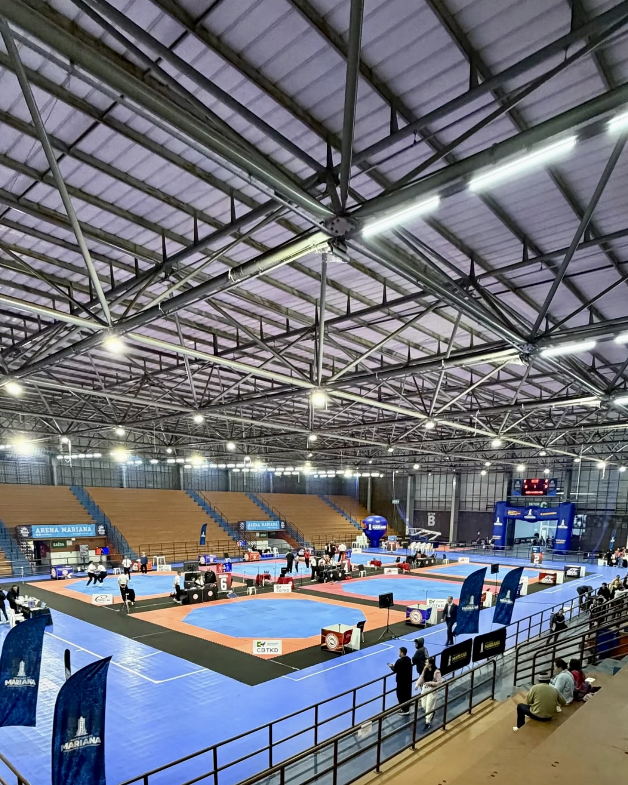 Mais de 1.300 atletas disputam em Mariana a etapa final do Campeonato Mineiro de Taekwondo