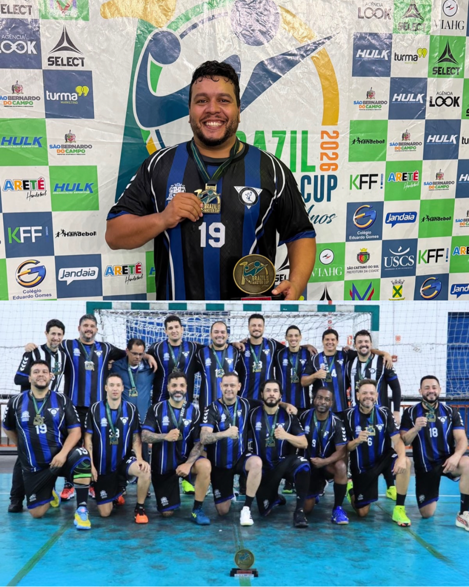 Mariana conquista bronze na maior competição de handebol master do mundo