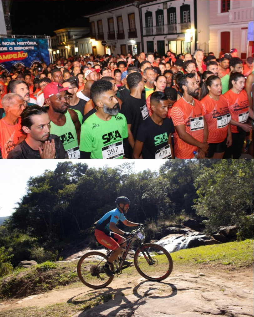 Corrida da Cidade Night Run e Bike Enduro movimentam o fim de semana esportivo em Mariana