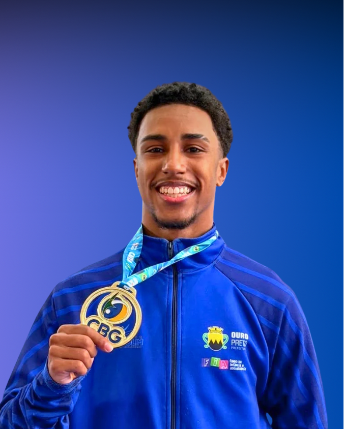 Atleta de Ouro Preto é campeão brasileiro de ginástica de trampolim