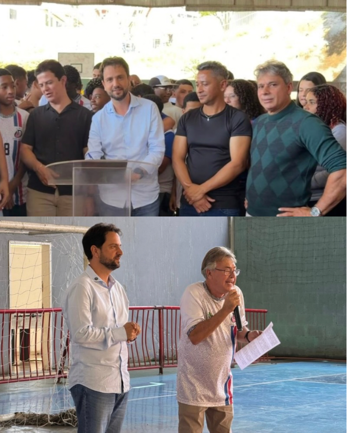 Escola Dom Oscar recebe R$ 780 mil para reforma da quadra e ampliação de salas