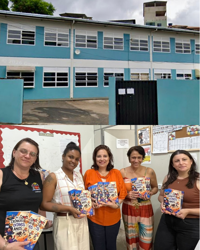 Alunos da Escola Municipal Dom Oscar transformam cotidiano em livro de crônicas